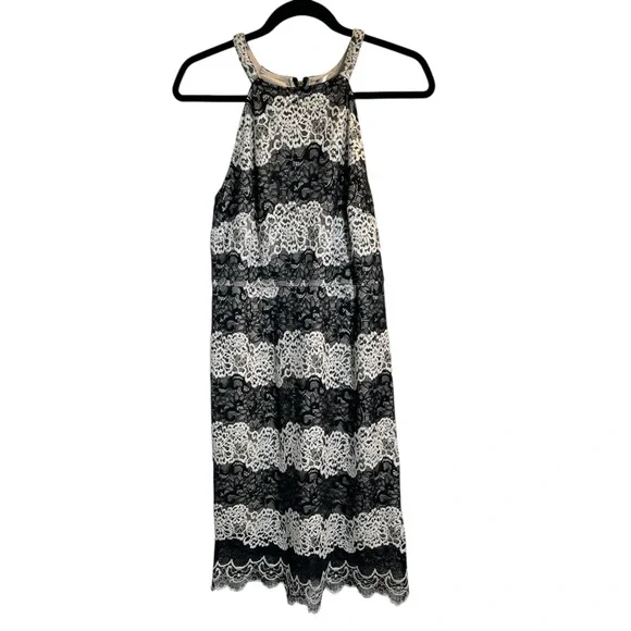 Kensie Sheath Midi Lace Dress - Picture 4 of 8
